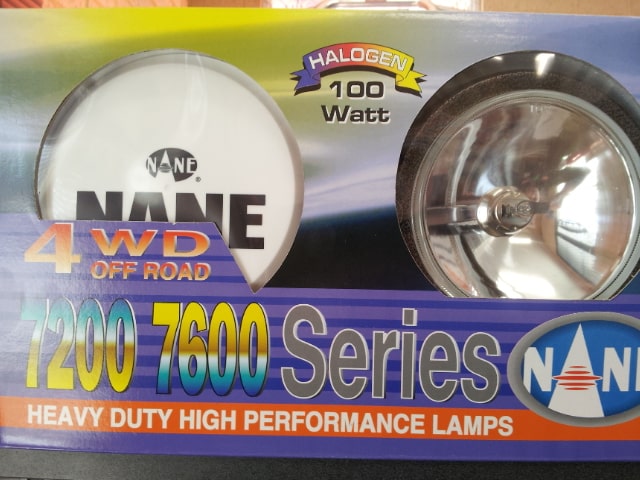 A 100W Halogen Lighting for 4WD off-road.